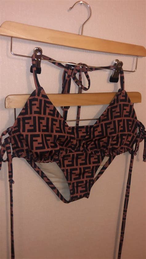 fendi bikini look alike|Fendi swimsuit etsy.